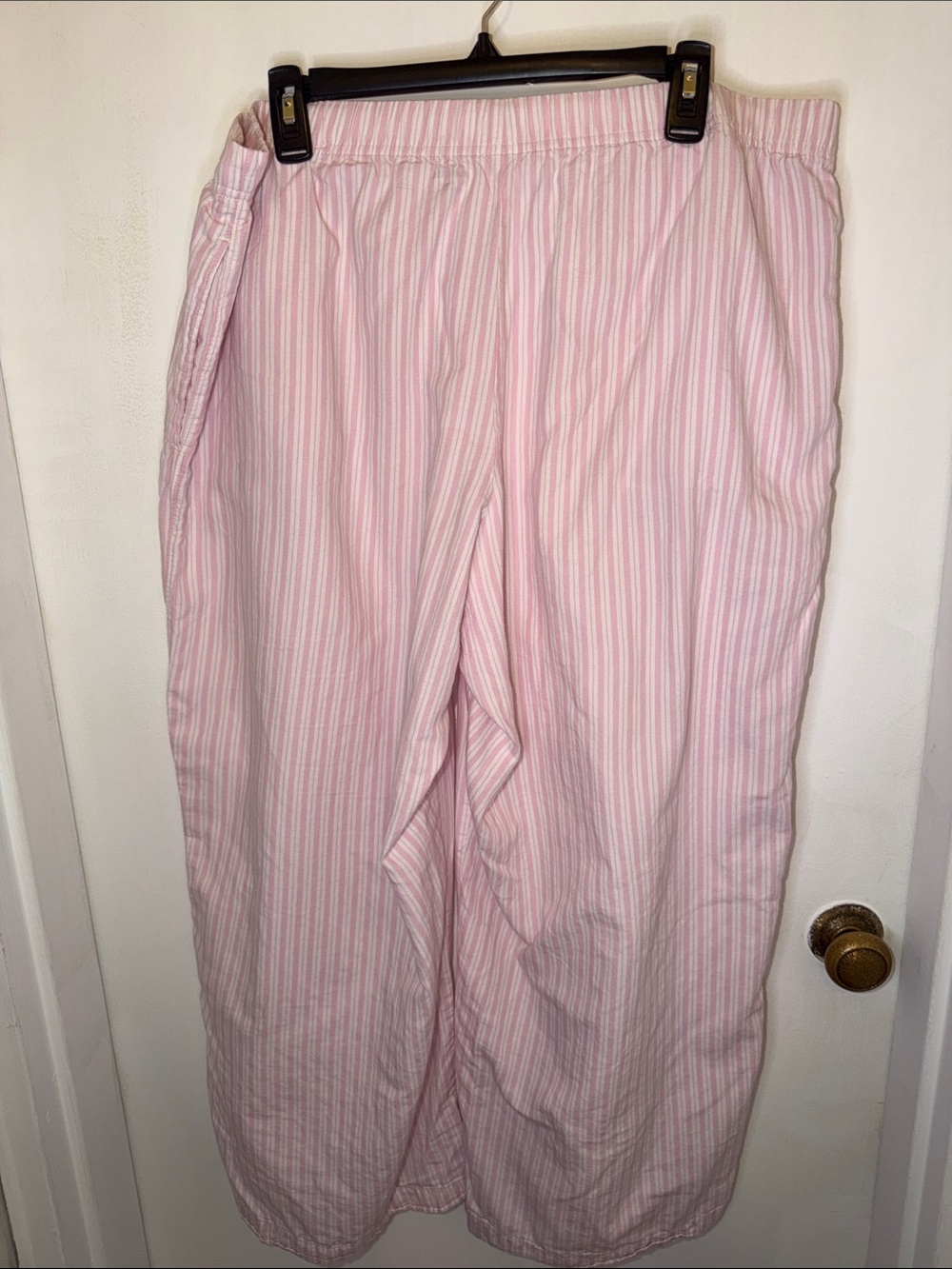 Hollister Pink & White Striped Pajama Pants - Picture 8 of 10